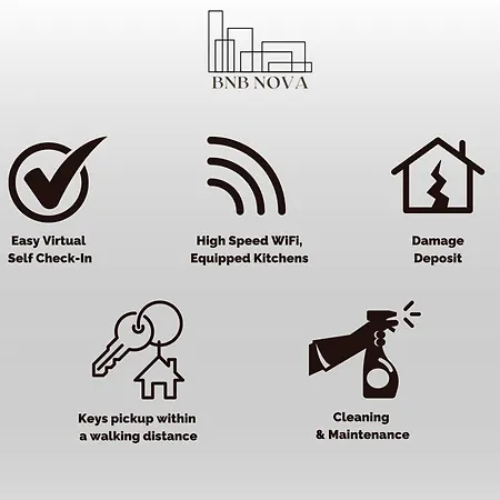 Lägenhet Bnbnova - Latin Quarter - 1br With Balcony